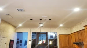residential house kitchen lights
